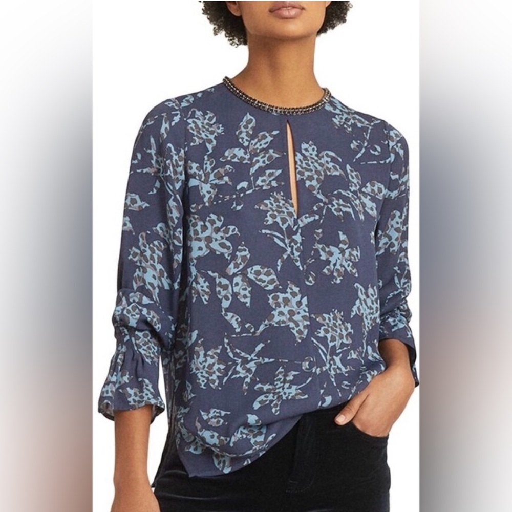 NWT - superglammed Reiss Marina Melody blouse